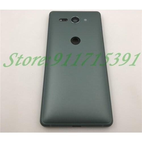 Original 5.0'' For Sony Xperia XZ2 Compact H8324 Back Battery Cover Rear Door Housing Case