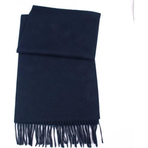 Luxury Cashmere Wool Scarf Men Warm Winter Men Scarves Navy Wool Scarves Comfortable Burgundy Fashion Design Casual Wear 2021