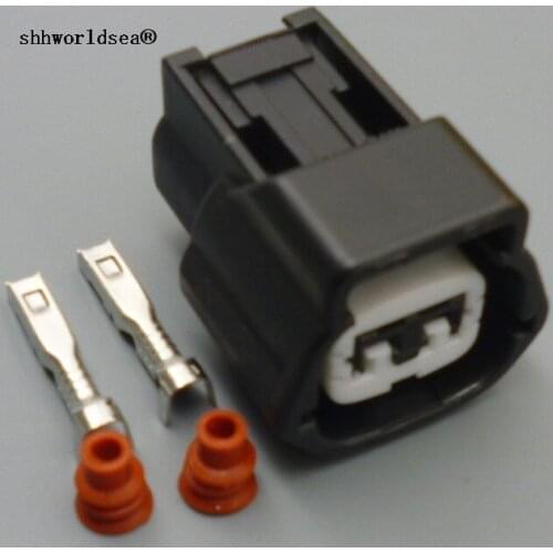 Shhworldsea 2 pin Male Female Engine E-RS Water Temperature Sensor ECT Connector Plug For Nissan Hyundai 6189-0772 6189-1097