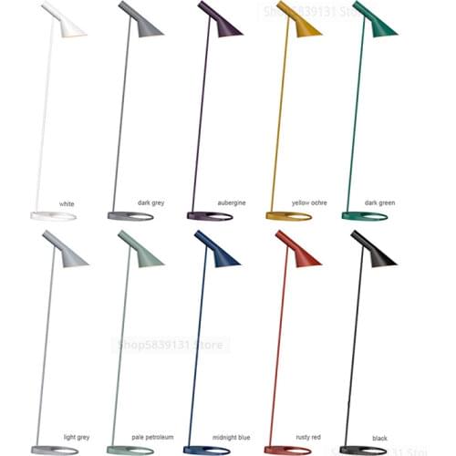 Nordic Modern Floor Lamps Simple Room Decor Tall Lamps for Bedroom Metal Free Standing Lamps for Living Room Decoration Lights