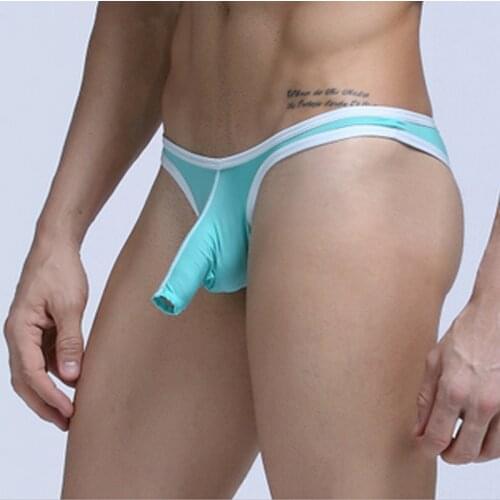 New Mens Sexy Nose Underwears Male Panties Underwear Underpants Ultra-thin Men Thong Male Loose Sexy G-string Thongs Cueca