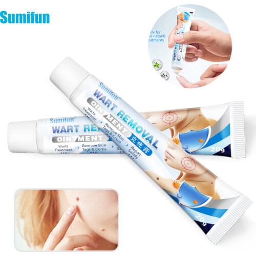 Sumifun 1pcs 20g Skin Warts Remover Cream Face Body Tag Remover Ointment Foot Corn Antibacterial Plaster Skin Health Beauty Care