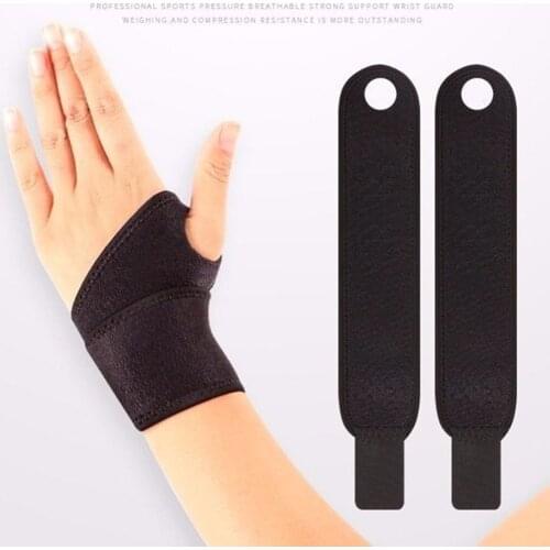 Wristbands Wrist Band Brace Support Carpal Tunnel Sprains Strain Gym Strap Sports Pain Relief Wrap Bandage Lightweighted 2021