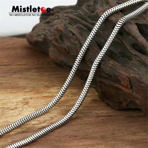 Authentic 100% 925 Sterling Silver Classic Vintage 3.0mm Snake Necklace Chain Jewelry For Women Or Men