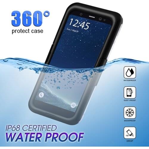 Under Water Swimming Cover For Samsung S8 S9 Water Dirt Shock Proof Case For Note 8 Protect Water Proof Phone Cover