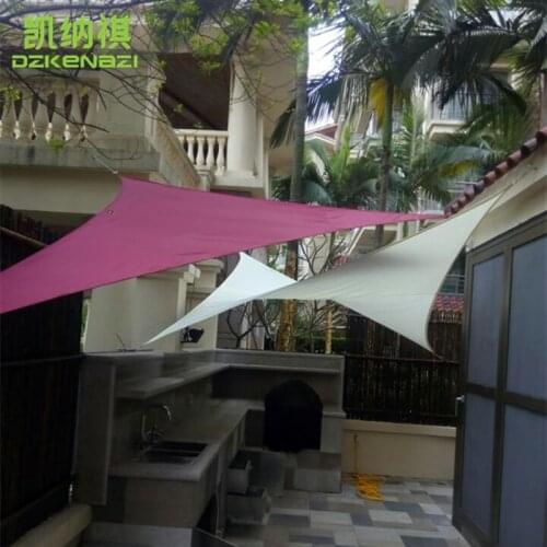 180 GSM Waterproof Polyester Fabric for Making Straight and Arc Edge Sun Shade Sail