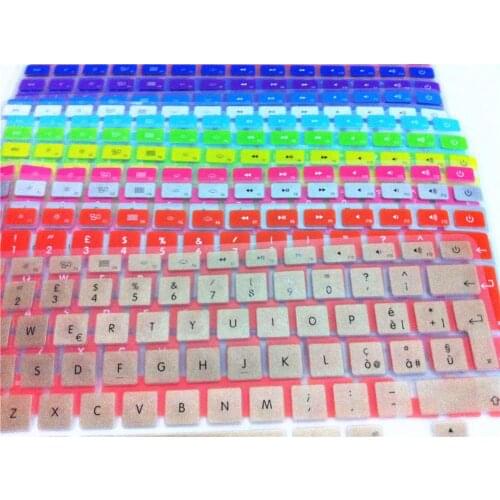 EU Italian Version colour Soft Silicone Keyboard Protective Film for Apple MacBook air 13 pro 13 15 retina 13 15 17 Have Stock