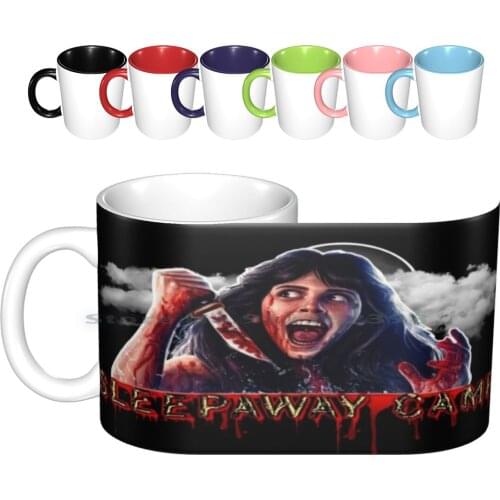 Sleepaway Camp Ceramic Mugs Coffee Cups Milk Tea Mug Summer Camp Summer Camp Horror Film 80s 1980s Movie American Slasher
