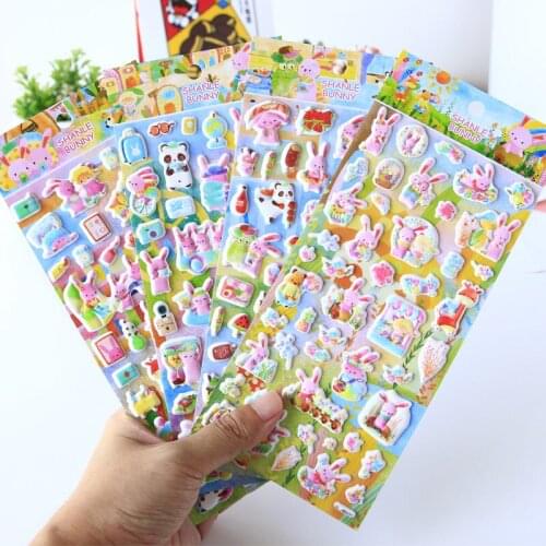 Cartoon 20 set/1lot Rabbit diary deco Planner Stickers/note sticker/message sticker/Decoration Label/wholesale