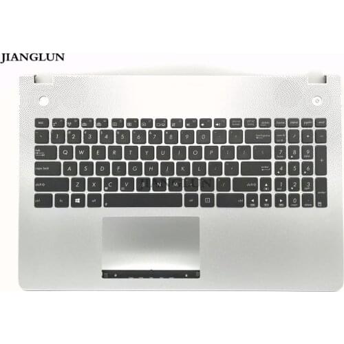 JIANGLUN New US backlit keyboard for Asus N56V N56VV N56VB N56VZ N56VJ N56VM palmrest