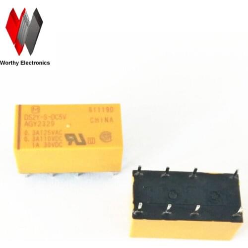 Wholesale 10pcs/lot relay DS2Y-S-DC5V