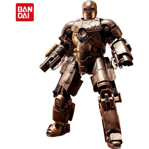 Original Bandai Spirits Marvel The Avengers Ironman Mark Mk 1 Tony Stark 16 Cm S.h.figuarts Doll Action Figure Model Kids Toys