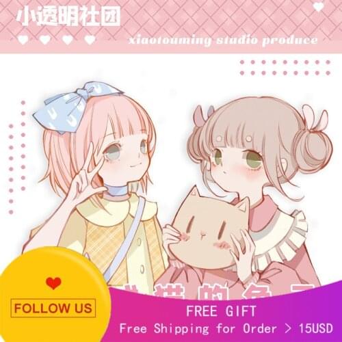 1 Loop Minutes Transparent Club Decorative Washi Tape Sample Disguised As Cat Rabbit Cute Girl Cartoon Decoration Pet