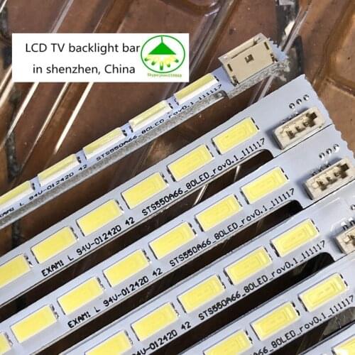 1 pcs 100%NEW LJ64-03515A LTA550HQ20 LTA550HQ22 LED55X5000DE LED strip STS550A66-80LED-rev0.1 80 LEDs 676mm 3 Pin Free shipping