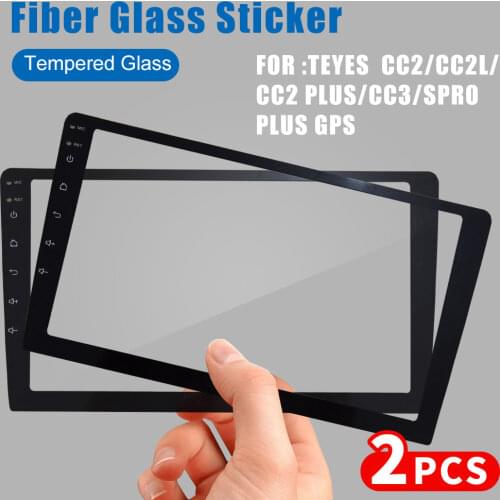 10.1 inch Car Tempered Glass Protective Film Sticker for TEYES SPRO Plus Radio stereo DVD GPS touch full LCD screen