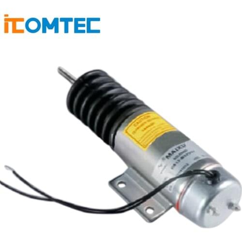 12V, D513-B32V12, Diesel Engine Stop Solenoid Valve