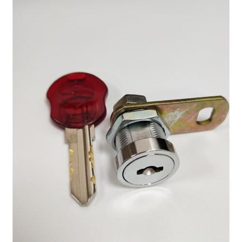 Raylock M19 lock housing key different key cam lock flat key gaming machine door key lock