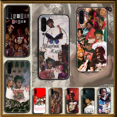 Rapper PLAYBOI CARTI Phone case For Samsung Galaxy A 3 5 7 8 10 20 21 30 40 50 51 70 71 E S 2016 2018 4G black silicone cover