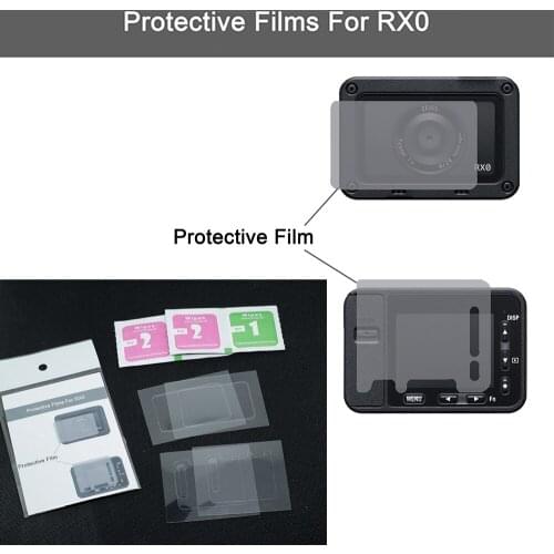For Sony DSC-RX0 Protector Film Rx0 Camera Screen And Lens HD Scratch Protection