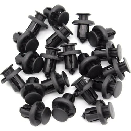 Car Hood Radiator Grille Bumper Cover Trim Push Clip Retainer x30 For Honda Accord Civic CR-V S2000 Odyssey TSX RSX MDX CL TL RL