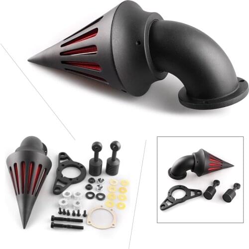 Motorcycle Air Cleaner Kit Intake Filter For Harley Dyna Softail Touring Fatboy Series & Rocker Cross Bones Softail