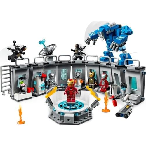 Designer IRON MANingylsy Hall of Armour Compatible Toy 76125