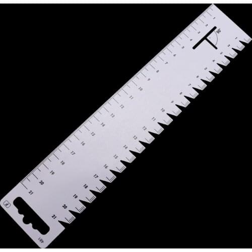 1PC DIY Sewing Patchwork Ruler Ultrathin Soft 21cm Sewing Tools Accessories Quilting Tools Handmade