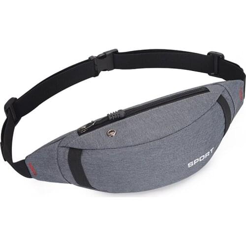 Mens Casual waist pouch Outdoor Sports Waterproof Mobile Phone Waist Bag Female Chest Bag Fashion Mini Messenger Bag