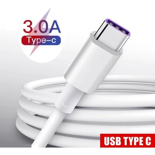 USB Type C Cable Fast Charging 1m 2m 3m Charger for Samsung S9 S10 Plus s8 Note 9 data cable