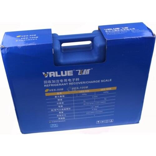 VES-50B quantitative refrigerant liquid refrigerant, said quantitative electronic fluoride electronic scales