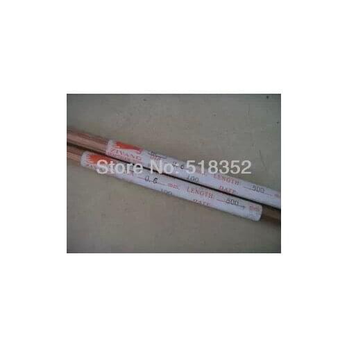 0.6mmx500mm Ziyang Copper Electrode Tube for EDM Drilling Machines Single Hole