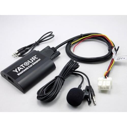 Bluetooth/AUX Adapter Player for Nissan/Infiniti Clarion BA/BK/BP/CY/CTXX Head Unit RADIOS Without Integrated 6-DISC CD Changer