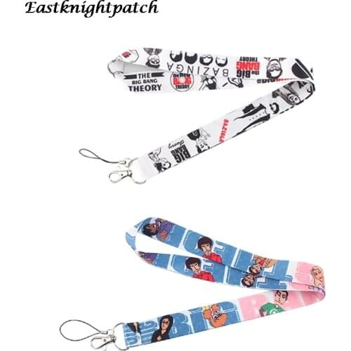 E2659 Cartoon For Key Lanyard For Phones USB Flash Drives Key Keychains ID Card Name Tag DIY Kids Hang Rope