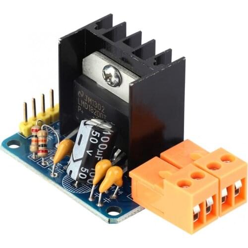 LMD18200 Adjustable Speed H-Bridge Motor Drive Module With Power Indication 3A 75W Electronic Component