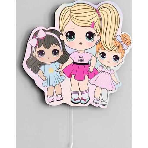 Lola Babies Wooden Design Lighting Decorative Modern Bedroom Wall Lamps Led Light Night Light 2021 Model 015