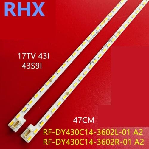 RF-DY430C14-3602R 47CM left + right aluminium 100%new LCD TV backlight bar