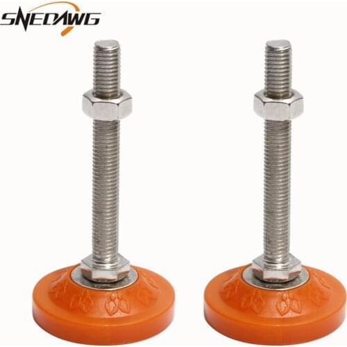 Adjustable Foot Cup For Furniture High Quality Anti-slip PVC Foot Metal Support Legs For Table Cabinet Sofa Machine Foot Leg Cup