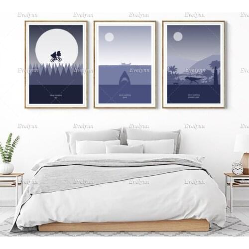 Steven Spielberg Retro movie Poster,Minimal Living Room Decoration Canvas Painting Wall Art Prints Home Decor Canvas UniqueGift