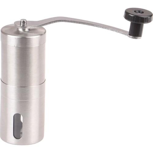 Manual Coffee Grinder Coffee Maker ceramics Core 304 Stainless Steel Hand Burr Mill Grinder Ceramic Corn Coffee Grinding Machine