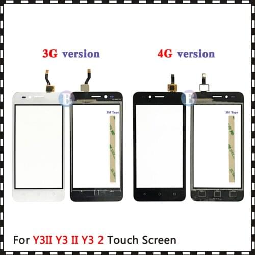 4.5'' For Huawei Y3II Y3 II Y3 2 3G 4G LUA-U03 LUA-L03 LUA-U23 LUA-L13 LUA-L21 Touch Screen Digitizer Sensor Outer Glass Panel