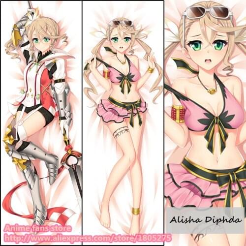 Tales of Zestiria Alisha Diphda Cute Japanese Anime Pillowcase Pillow Case Cover decorative Hugging Body Bedding