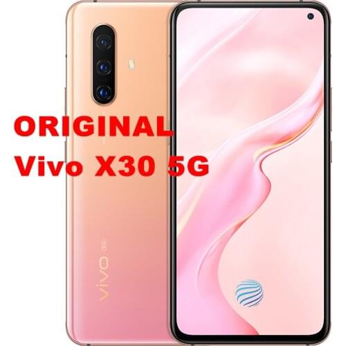 Stock New Vivo X30 5G Smart Phone Exynos 980 Android 9.0 6.44" 2400x1080 8G RAM 256G ROM 64.0MP 20x Zoom Google Playstore