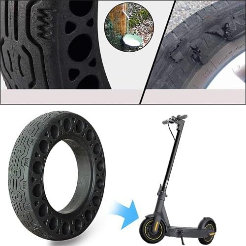 Replacement Tire for Ninebot Max G30 Electric Scooter Front Rear Universal Solid Shock Absorber Non-pneumatic Tire Repair Parts