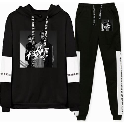 Miyagi&Andy panda Men Tracksuit Sportswear Sets Spring Autumn Casual Tracksuits Men Sweatpants Track Suit Set