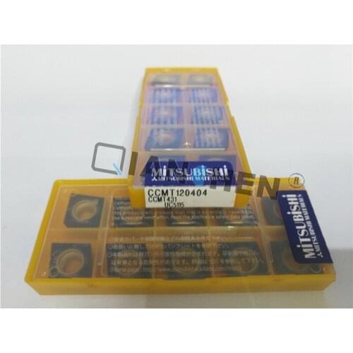 Mitsubishi 10pcs/lot CCMT120404 08 UC5115 Internal Turning Tool Hard Alloy