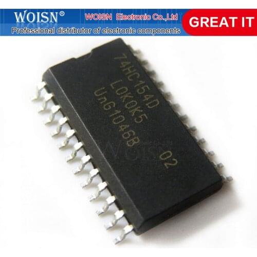 1pcs/lot 74HC154D 74HC154 SOP-24 new original In Stock