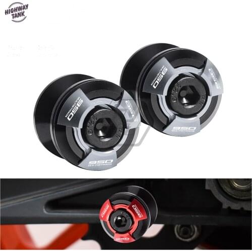 Motorcycle Accessories Swingarm Spools Slider Stand Screws Case for Ducati Multiestrada 950 2017-2021