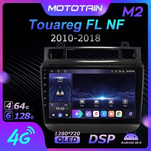 Ownice 6G+128G Android 10.0 Car Radio For Volkswagen Touareg FL NF 2010 - 2018 Multimedia Player Audio 4G LTE GPS Navi
