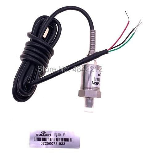 Free shipping 2pcs/lot 02250062-389/02250078-933 Sullair pressure transmitter press transducer