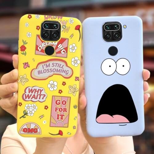 For Cover Xiaomi Redmi Note 9 Case Soft Silicone Painting Phone Case For Xiaomi Redmi Note 9 Cover Funda Redmi Note 9 s 9s Cases